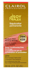Clairol Soy4flex Liquicolor Medium Red Neutral Blonde [7RN/43R] 2 oz
