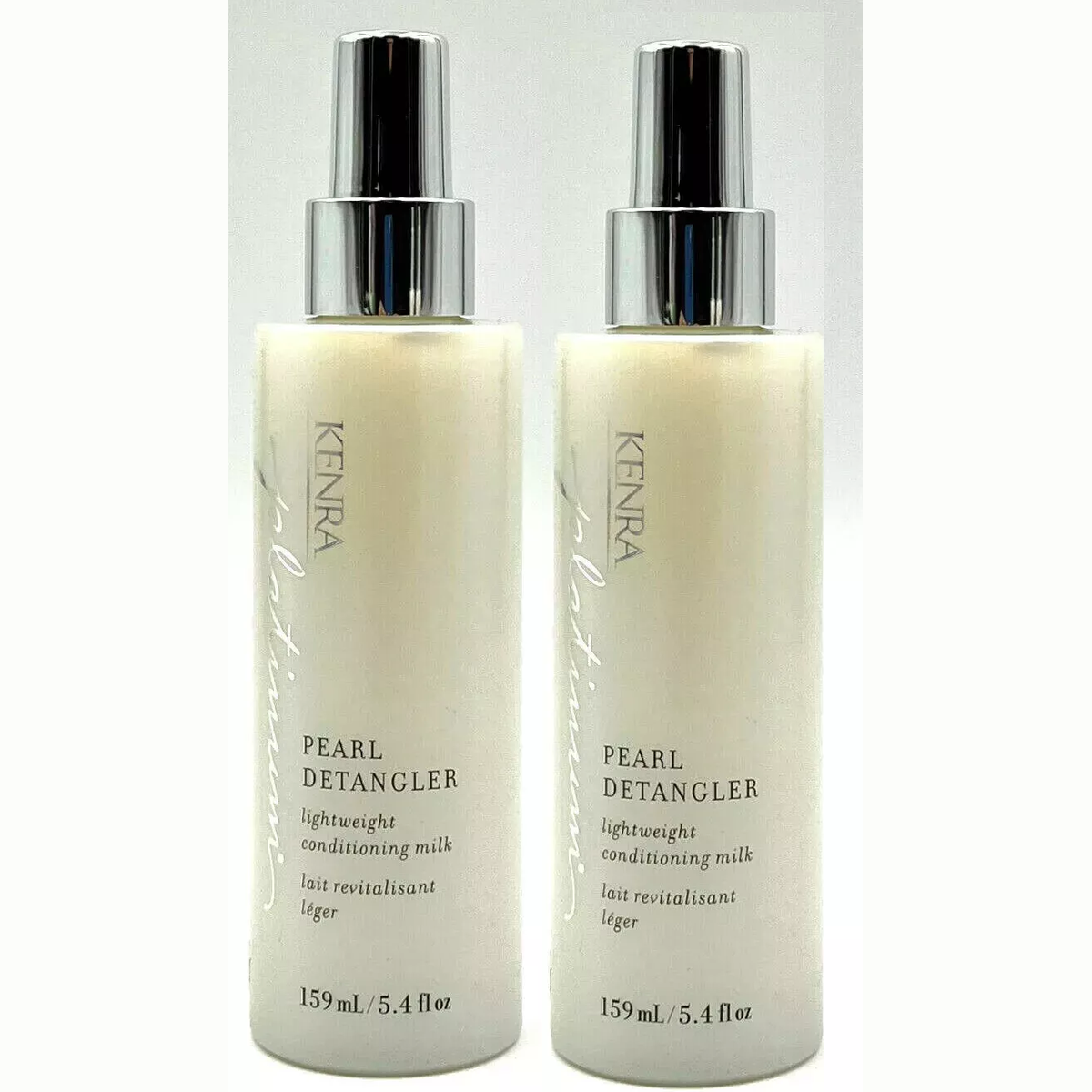 2-pack Kenra Platinum Pearl Detangler Lightweight / Conditioning Milk 5.4 oz