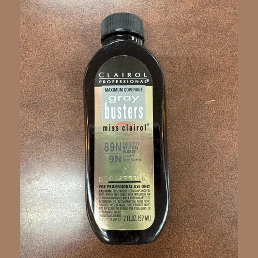 Miss Clairol • Conditioning Color Liquid Hair Color 2 oz  89N Lifhtest Neutral Blonde (gray)