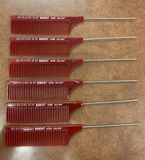 Krest Professional hair comb Krest LINE (pack of 6) Choose Item care type