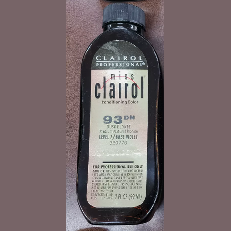 Miss Clairol Conditioning Color Liquid Hair Color 2 oz 93DN Dusk Blonde pure