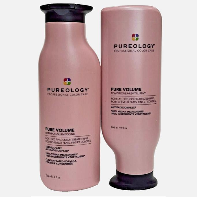 Pureology Pure / Volume Shampoo & Conditioner - 8.5 oz Duo