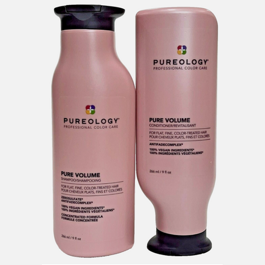 Pureology Pure / Volume Shampoo & Conditioner - 8.5 oz Duo