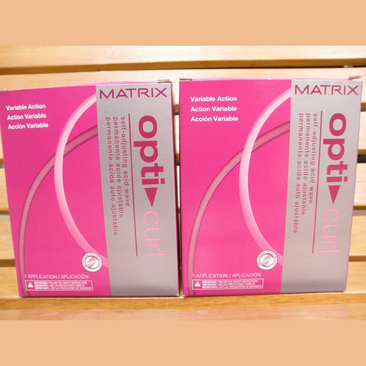 2-pack Matrix Opti Curl Variable / Action Self Adjusting Acid Wave Perm
