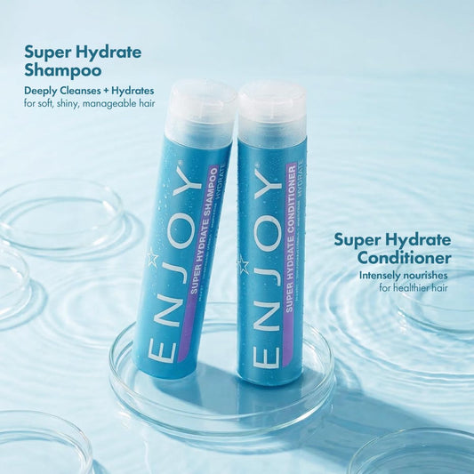 Enjoy / SUPER Hydrate - Sulfate Free Shampoo & Conditioner 10.1 oz DUO pure