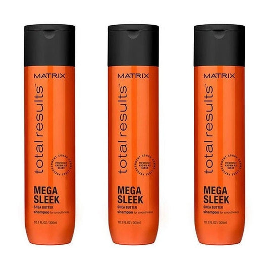 3-Pack Matrix Total Results / Mega Sleek Shampoo 10.1 oz sale fs