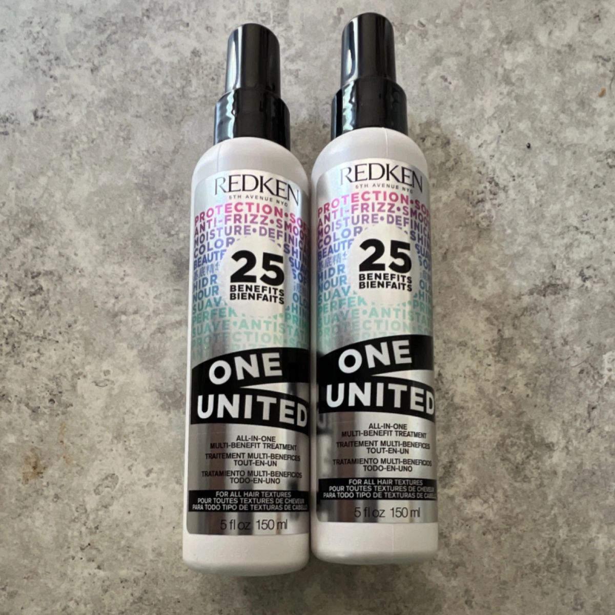 2-Pack Redken One United All-in-One Multi Benefit / Hair Treatment, 5 oz sale fs