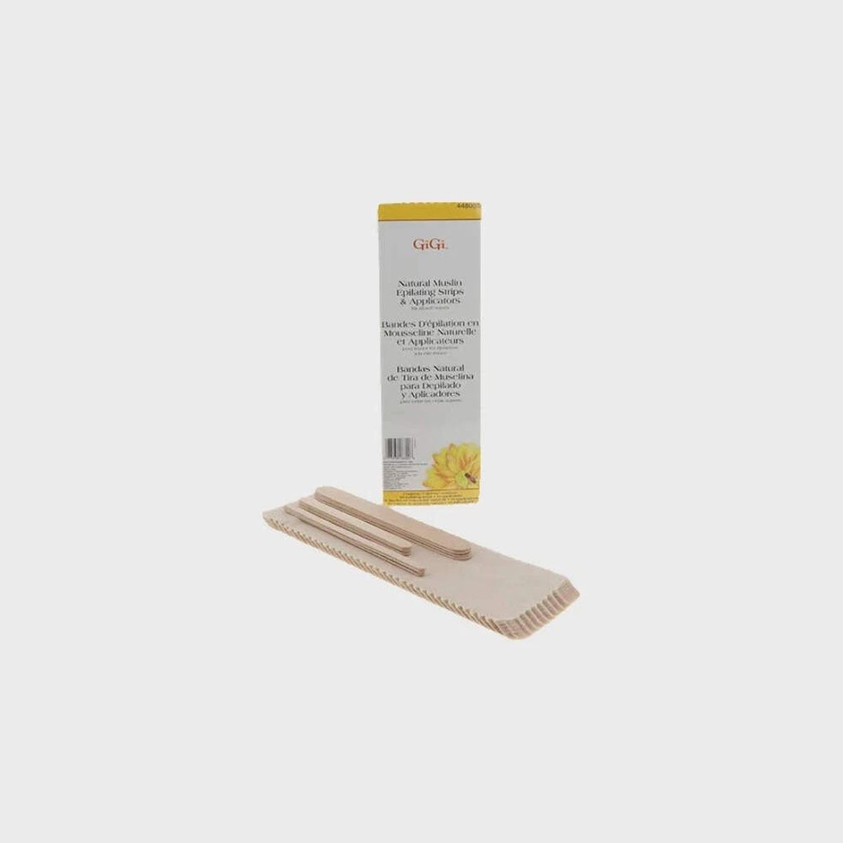 GIGI Natural Muslin Epilating Strip/Spatula #448055 pure