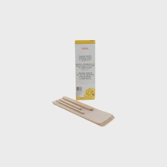 GIGI Natural Muslin Epilating Strip/Spatula #448055 pure