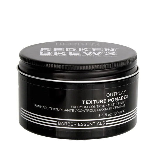 Redken Brews / Outplay - Texture, Pomade 3.4 oz new package pure fs