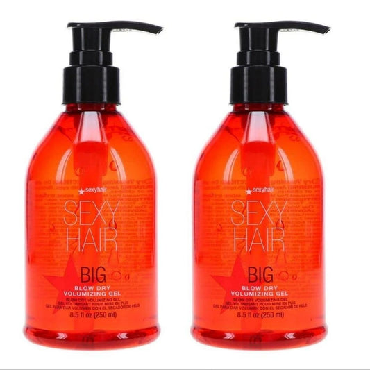 2 Pack - Sexy Hair Blow Dry / Volumizing Gel 8.5 oz new package