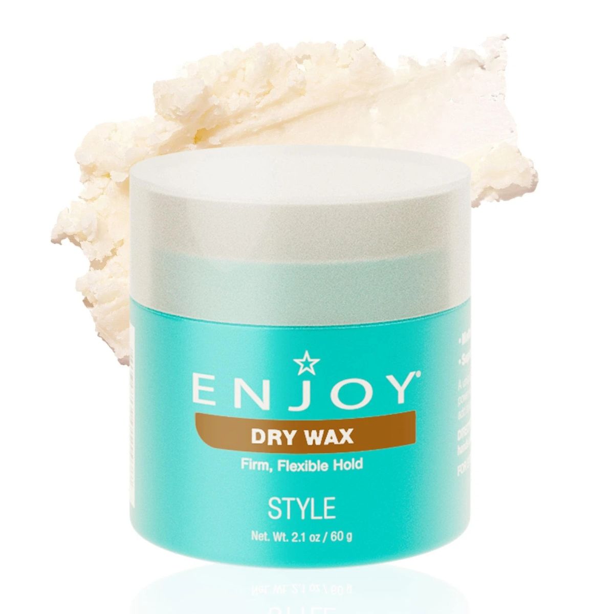 2.1 oz Enjoy Dry Wax / Strong Hold Matte - Finish Hair Styling pure