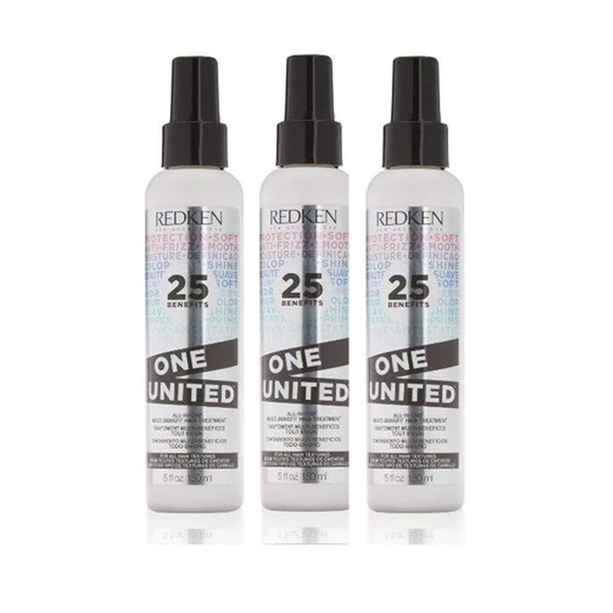 3-pack Redken One United / All-in-One Multi Benefit Hair Treatment, 5 oz sale