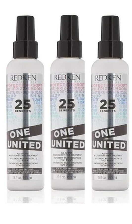 3-pack Redken One United / All-in-One Multi Benefit Hair Treatment, 5 oz sale