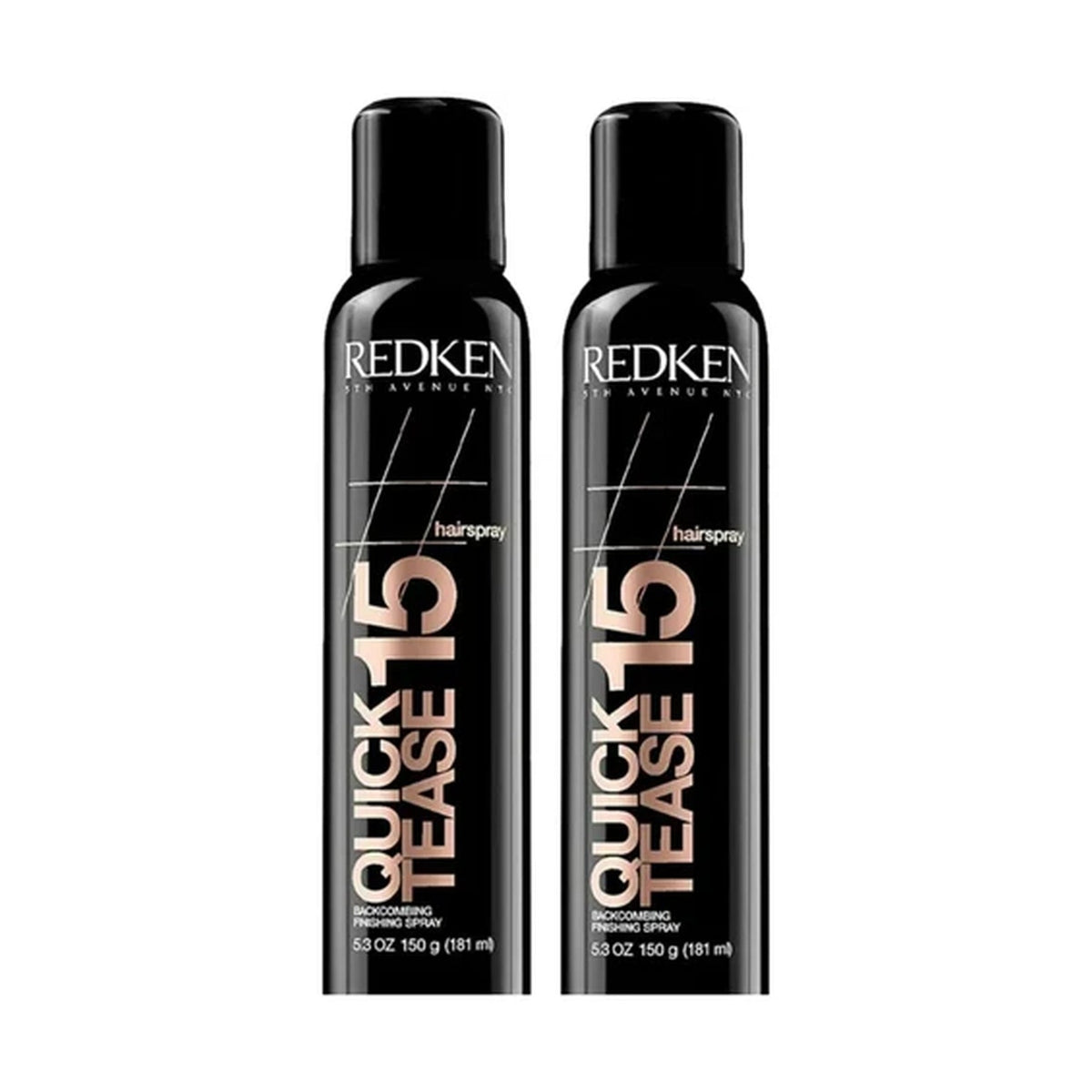 2-pack Redken Quick Tease, 15 Backcombing / Finishing Spray [ 5.3 oz ]