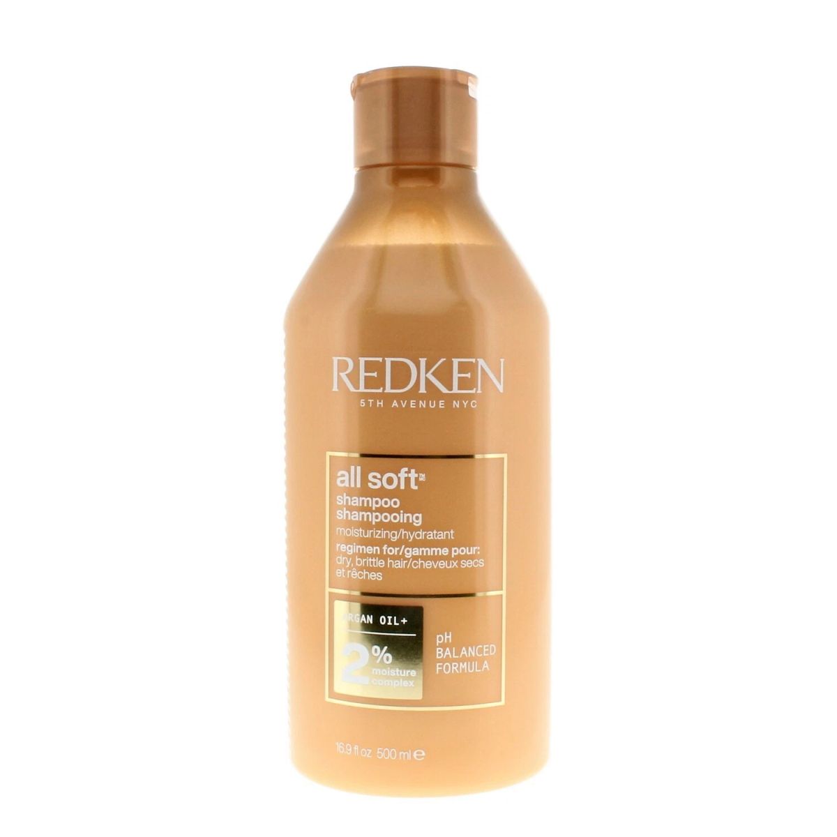 Redken All Soft - Shampoo / For Dry Brittle Hair, 16.9 oz
