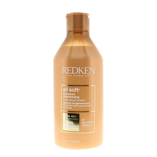 Redken All Soft - Shampoo / For Dry Brittle Hair, 16.9 oz