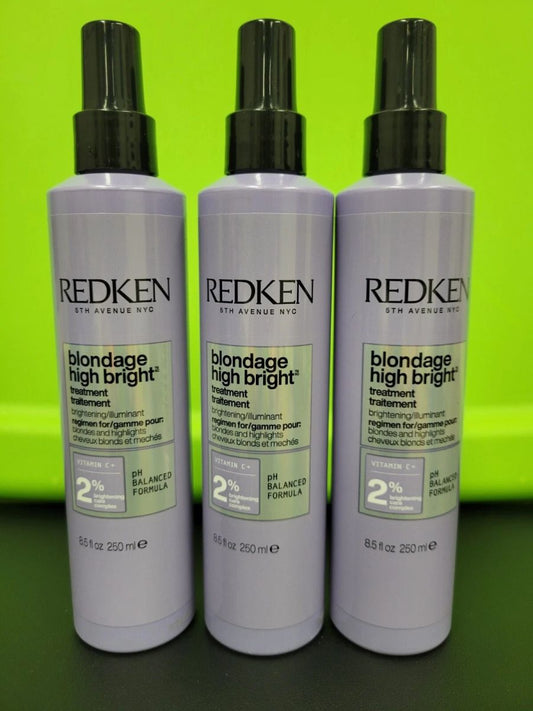 3-pack Redken Blondage / High Bright Treatment 8.5 oz