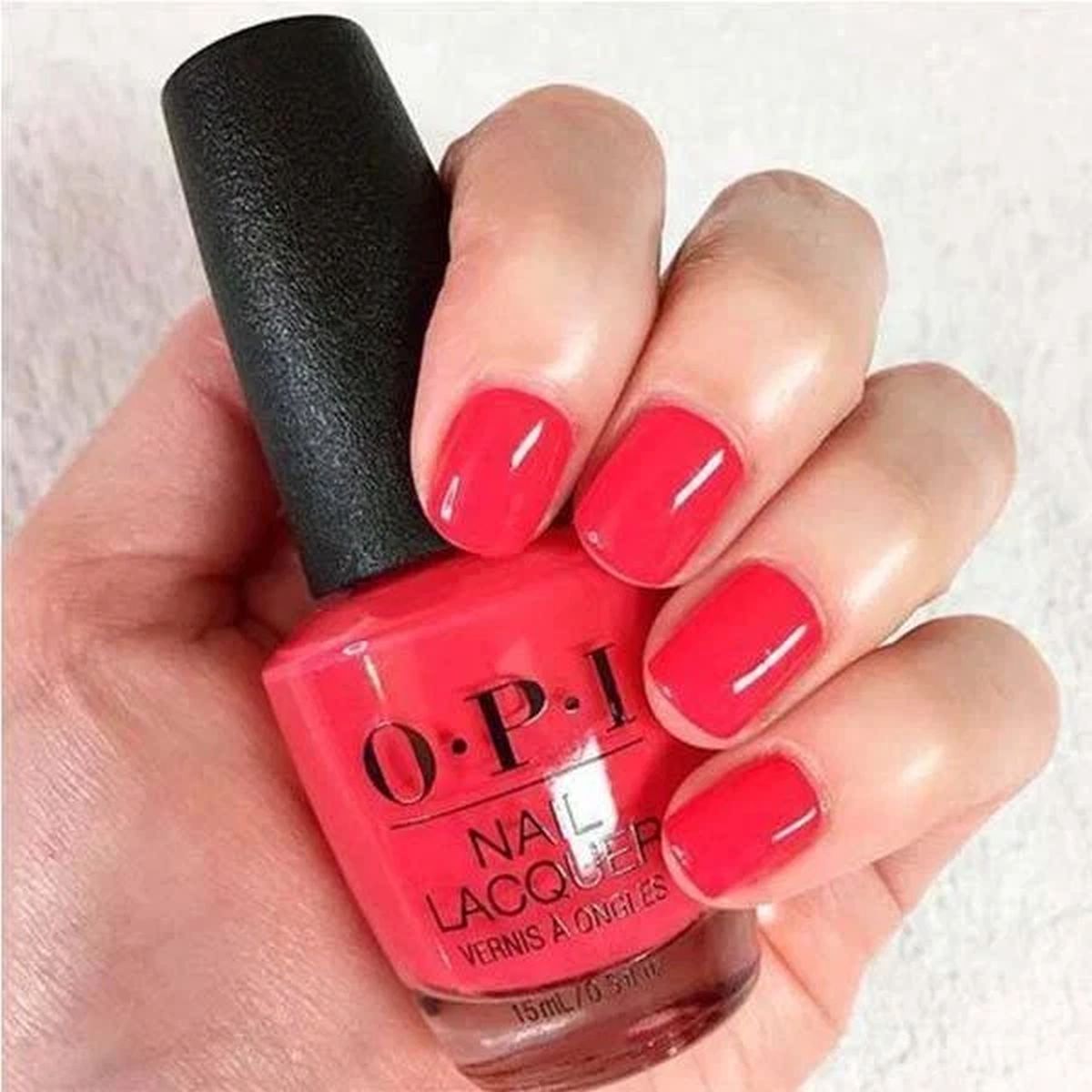 L20 OPI Nail Polish We Seafood and Eat It 0.5 oz pure