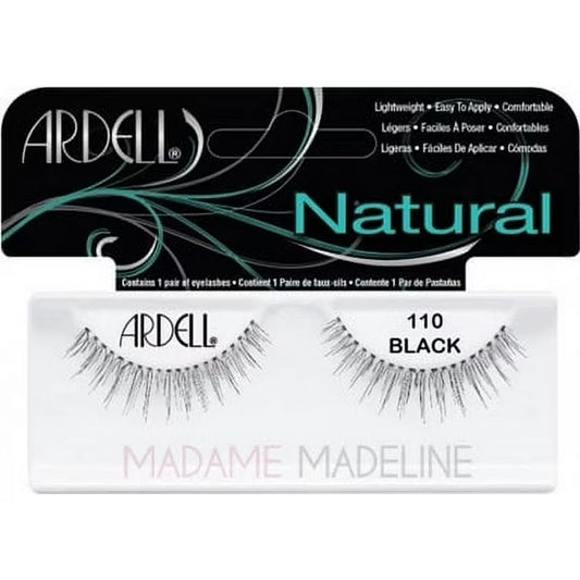 Ardell Natural Fashion Lashes Black - Style #110, 1 Pair