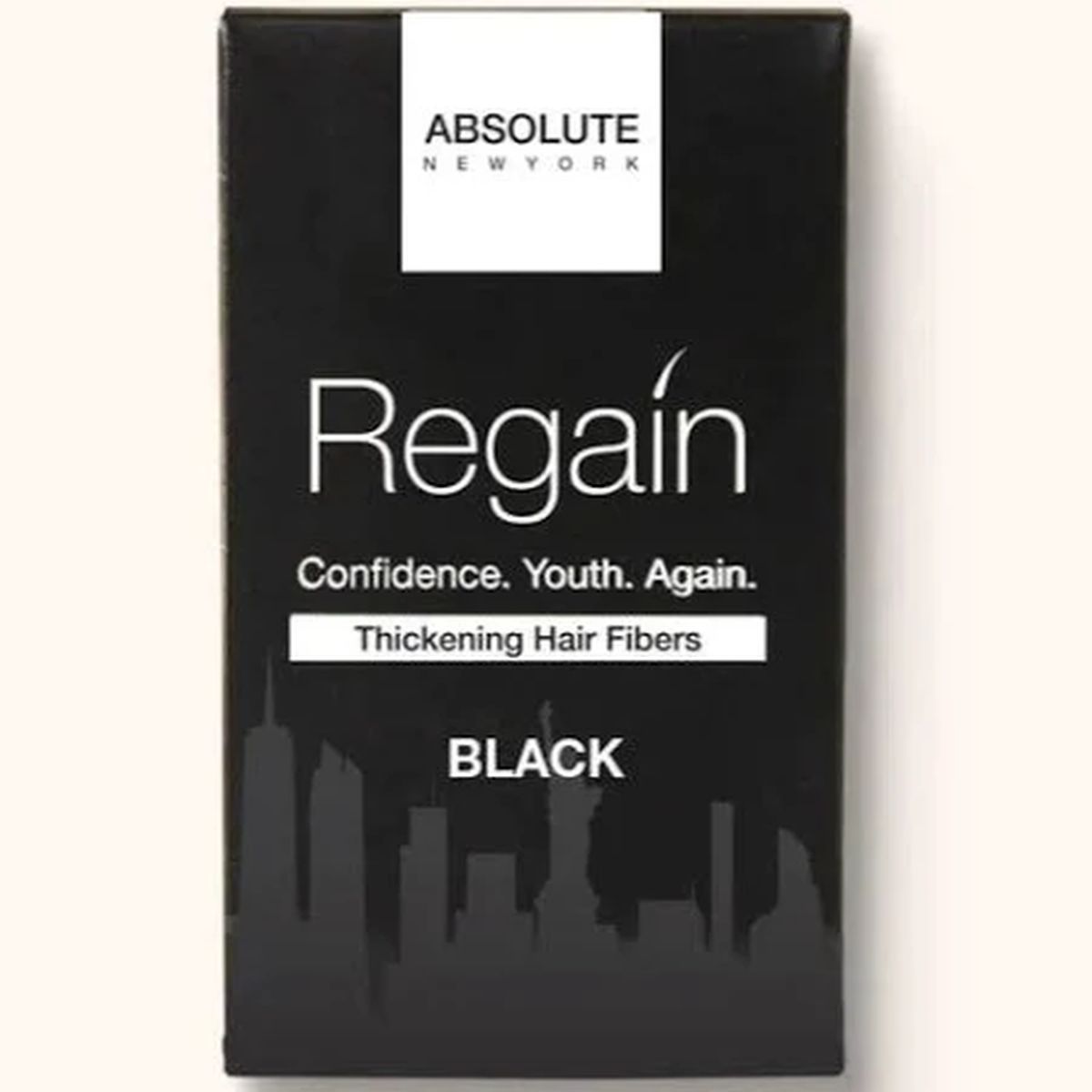 Absolute Regain Hair Fibers BLACK 12g AHF21 pure