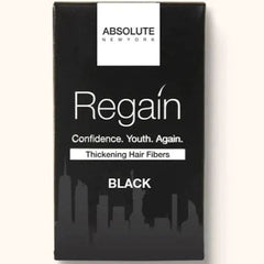 Absolute Regain Hair Fibers BLACK 12g • AHF21 pure