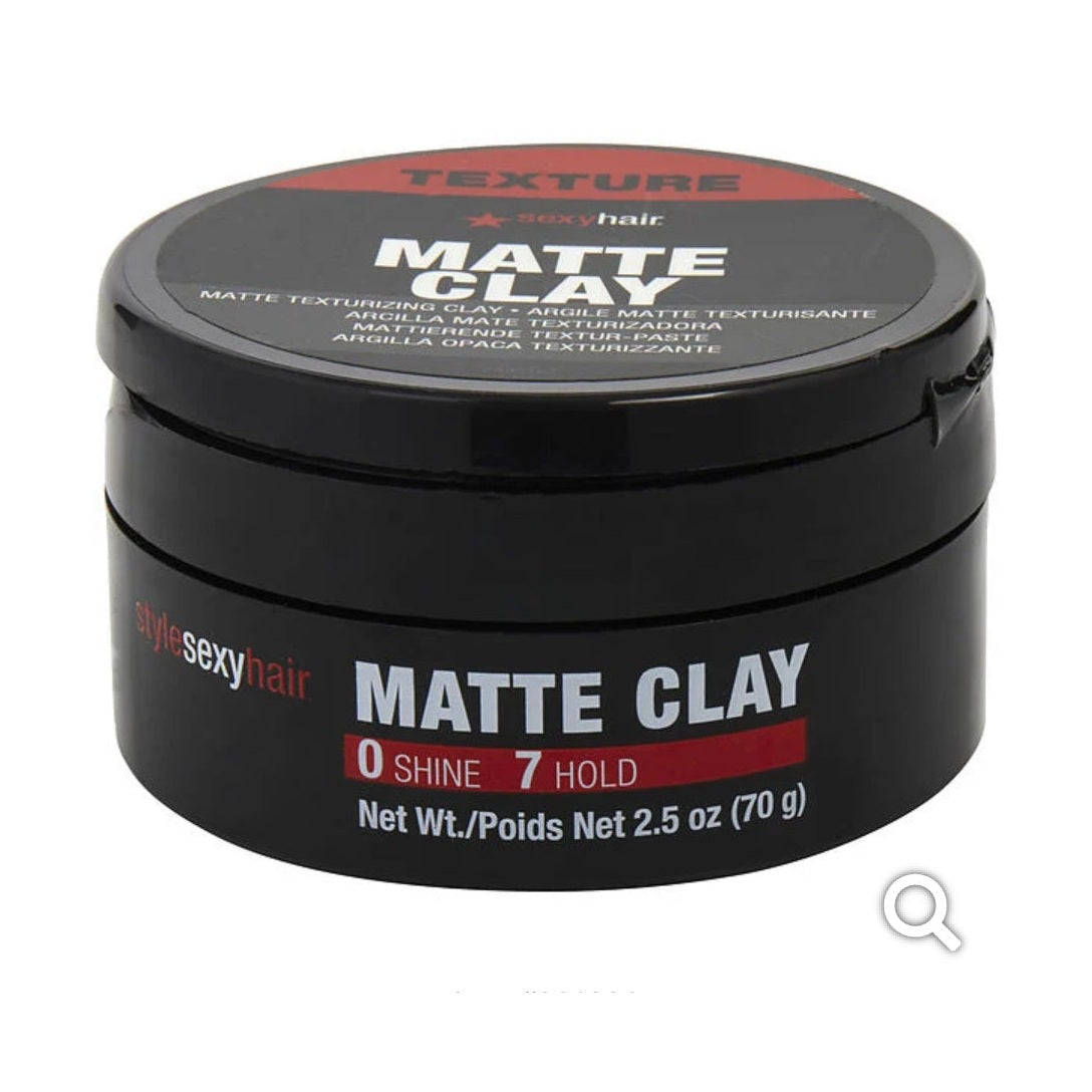 Sexy Hair Matte Clay, 2.5 oz (new package) pure