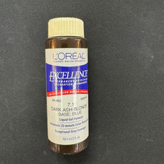 Loreal Liquid Excellence Hair color 7.1 Dark Ash Blonde 2 oz pure
