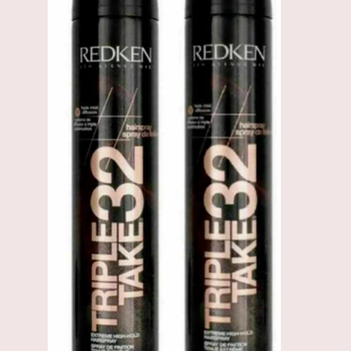 2 PACK - Redken Triple Take / 32 Extreme Hold Hair spray 9 oz original sale