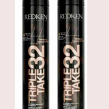 Redken Triple Take 32 Extreme Hold Hair spray 9 oz (pack of 2) original sale