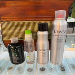 Lot of 4 Kenra & Paul Mitchell / Refresh & Style Kit care