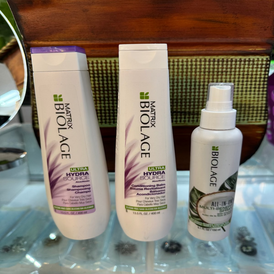 Set of 3 - Matrix Ultra Hydrate / Dry Haircare Kit pure special