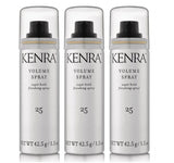 Kenra Volume Spray Hair Spray #25 1.5 oz (pack of 3) travel