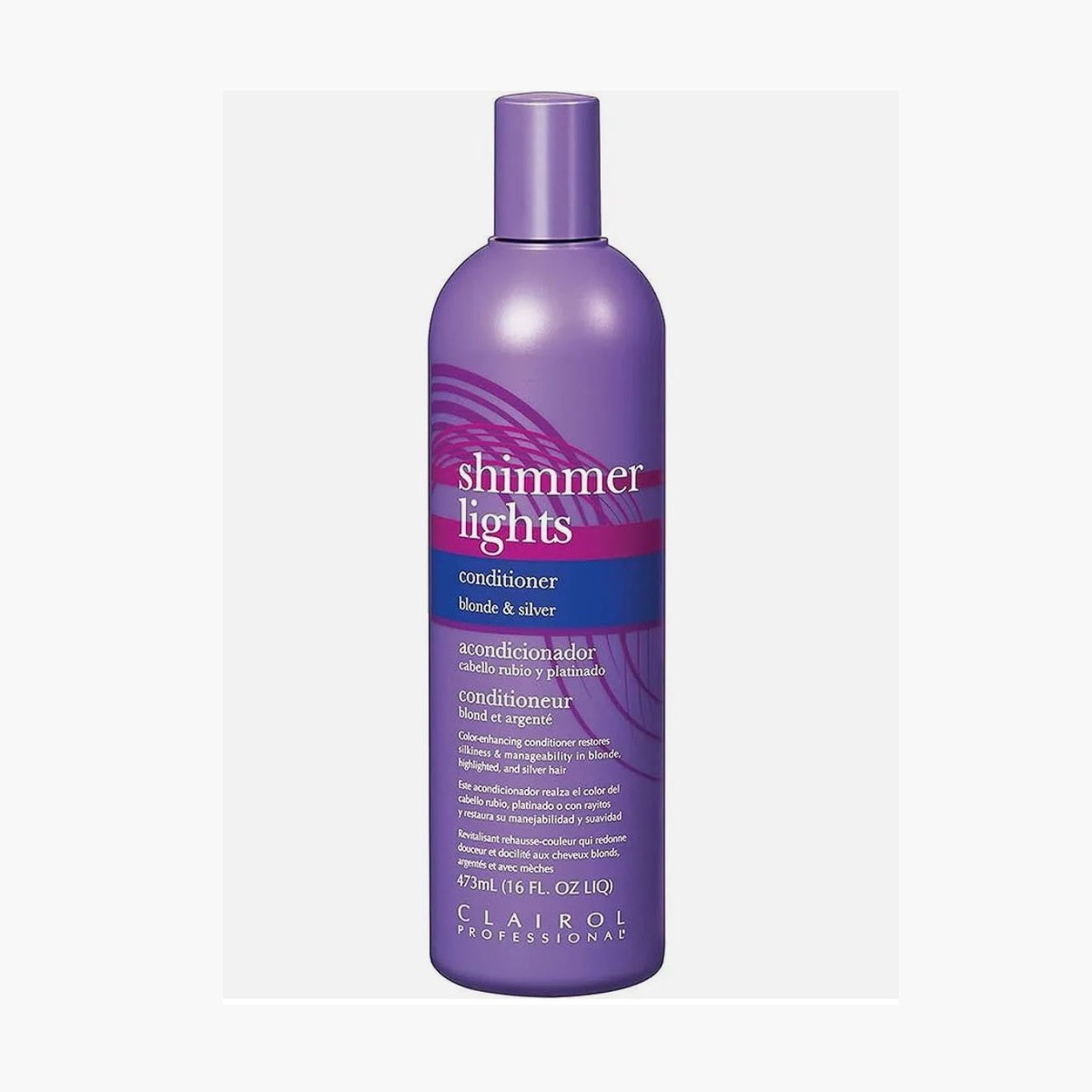 Clairol Shimmer Lights - Shampoo / Blonde Silver 16 oz