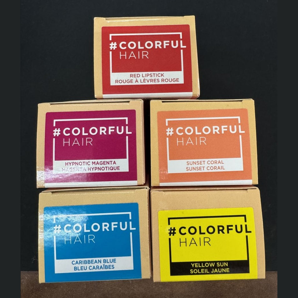 (Pack of 5) Loreal Colorful Semi Permanent Haircolor 3 oz / Mixed color