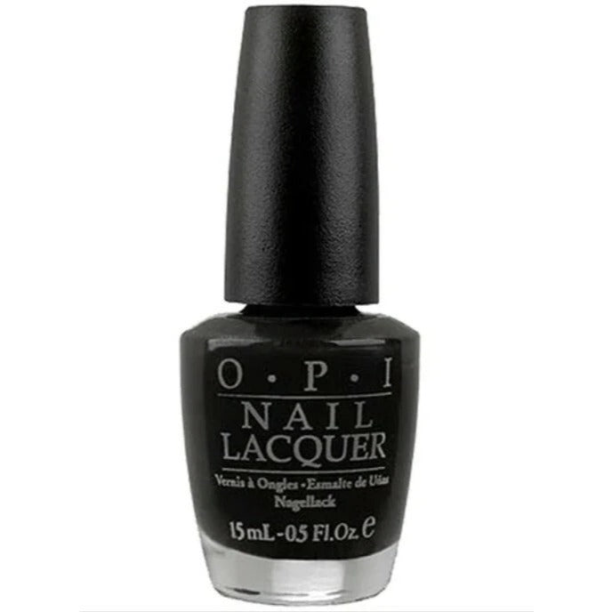 OPI Nail Polish T02 Black Onyx .5 oz pure