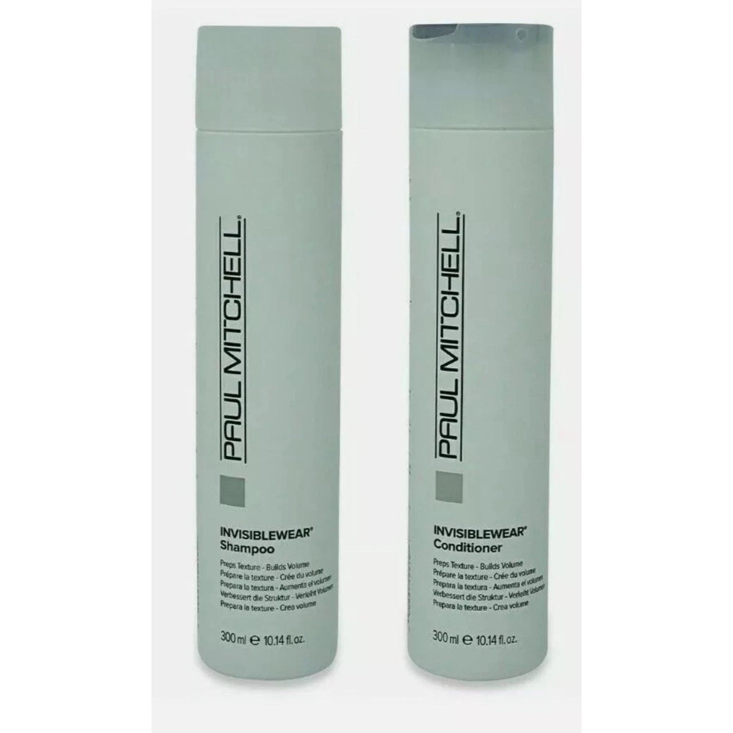 DUO Paul Mitchell Invisiblewear Shampoo & Conditioner 10 oz pure