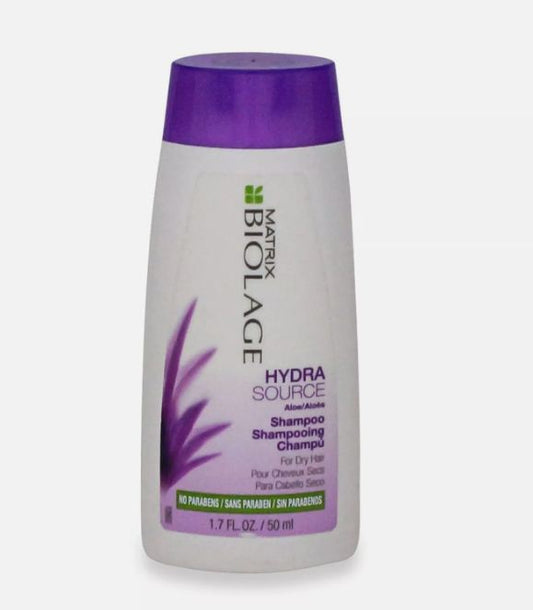 Matrix Biolage Hydrasource Shampoo For Dry Hair 1.7 oz Travel pure