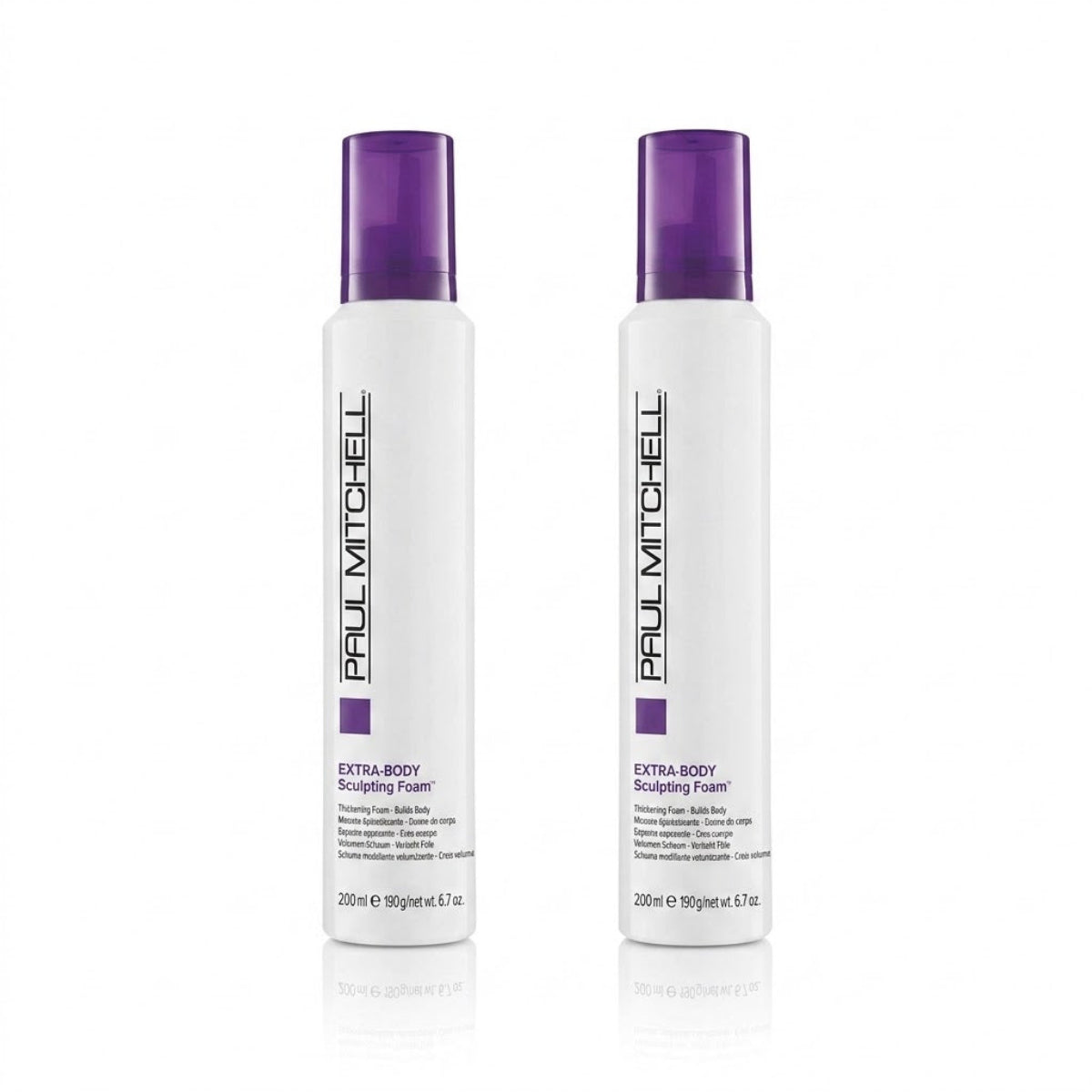 Paul Mitchell / Extra Body - Sculpting : Foam 6.7 oz Pack of 2