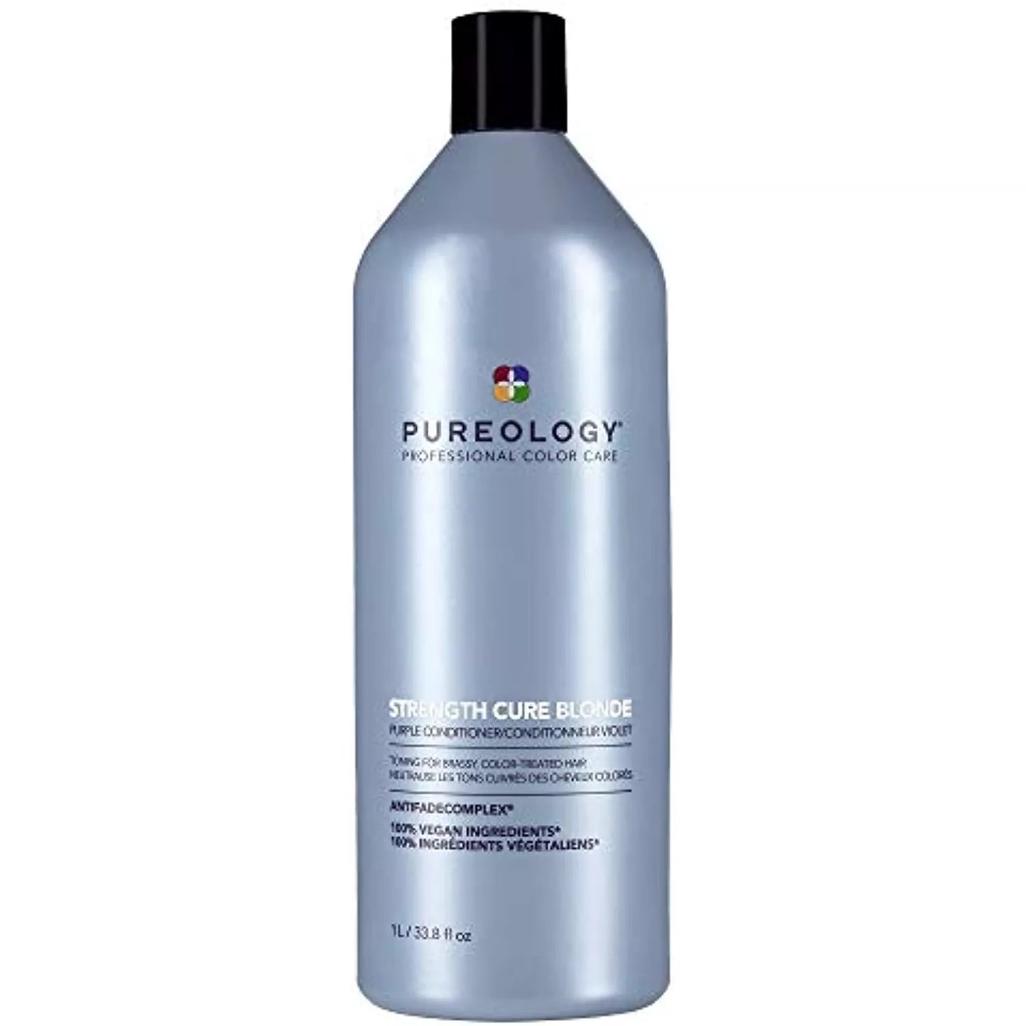 33 oz Pureology Strength Cure / BLONDE Purple Conditioner nwpk - pure