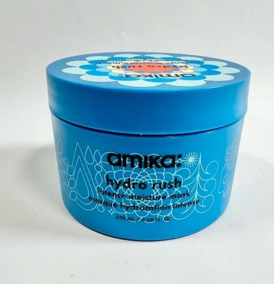 8 oz Amika Hydro / Rush Intense - Moisture, Hair Mask care ✔️