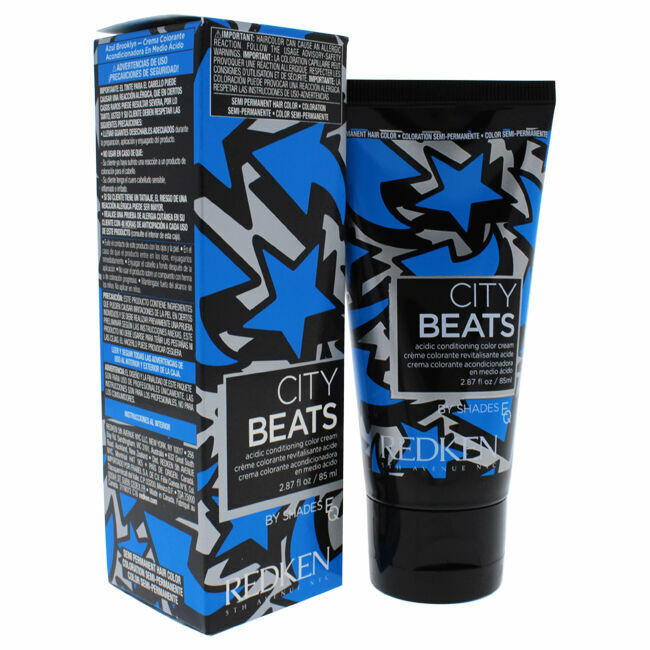 Redken - City Beats / By Shades EQ , Brooklyn Blue [ 2.87 oz ] ✔ fs