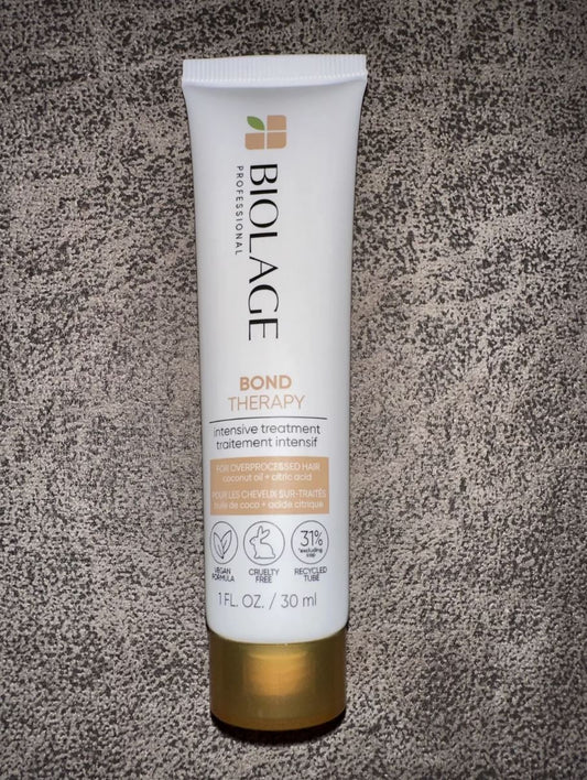 Matrix Biolage Bond Therapy Intensive Hair Treatment 1 oz travel pure