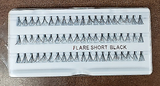 Stardel Eye Lashes (FLARE SINGLE)100% Human Hair Black 1PC Choose
