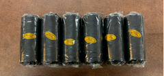 ANNIE Weaving Thread Black # 4850 6pc