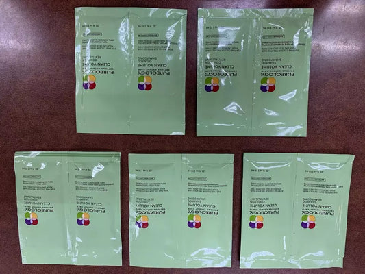 5-pack Pureology samples Clean Volume, Shampoo & Conditioner .35 oz / travel sale