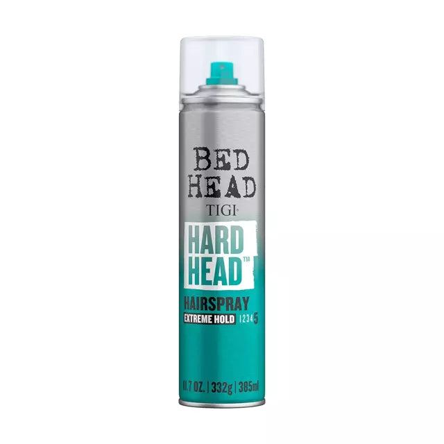 11.7 oz TIGI Bed / Head Hard Head Hairspray Extreme Hold pure