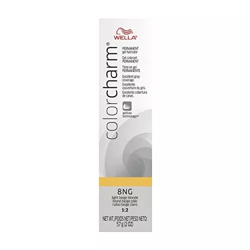 Wella Color Charm Gel 8NG - Light Beige, Hair Color 2 oz