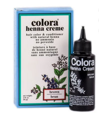 Colora Henna •Creme Hair Color Brown 2 oz