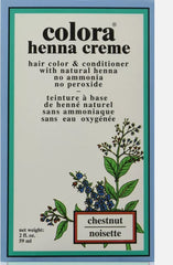 Colora Henna •Creme Hair Color Chestnut 2 oz